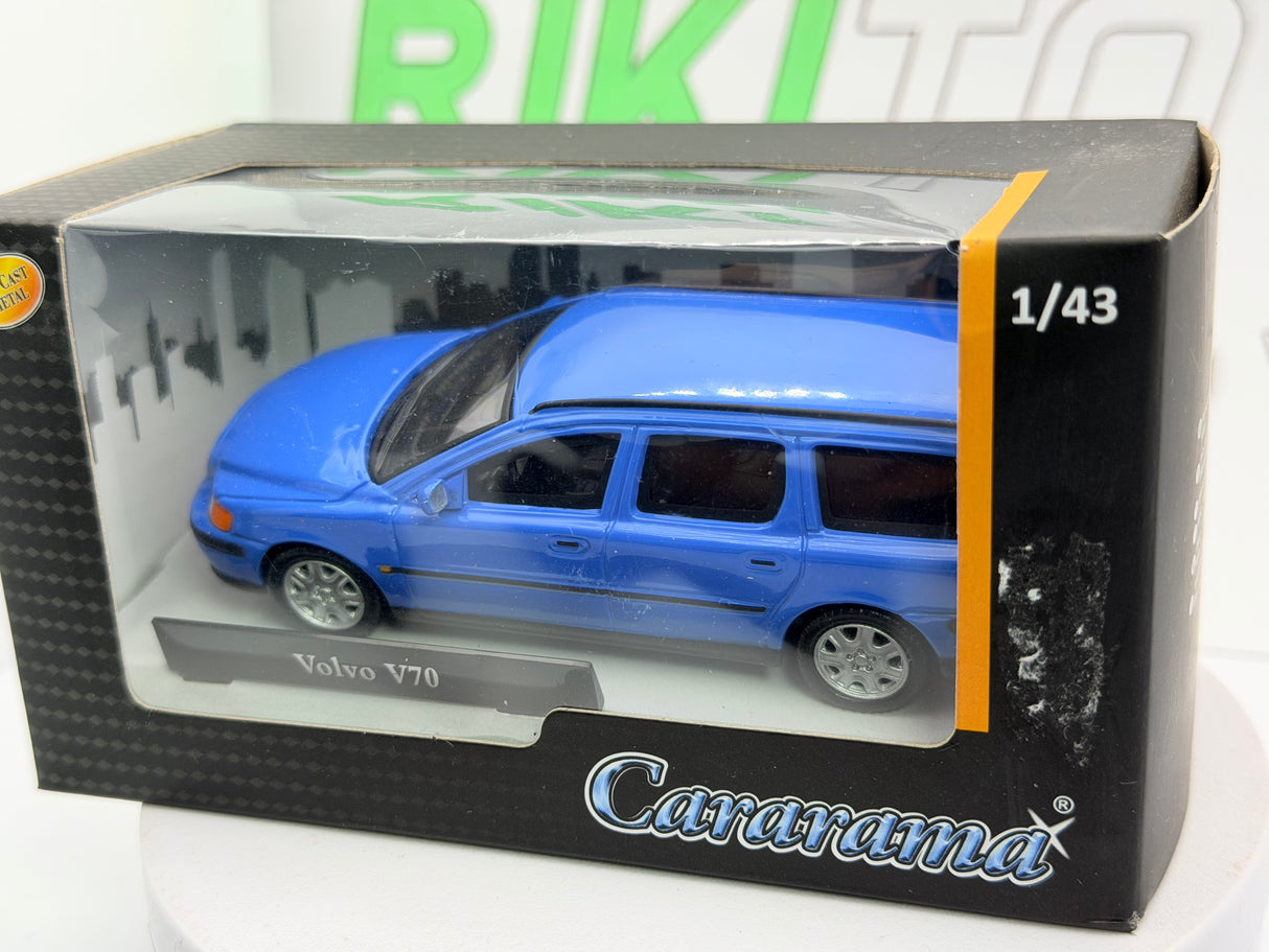 Volvo V70 Cararama 1/43 Blu 1999
