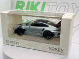 Porsche 911 GT 3 RS Norev 1/43 Argento 2015
