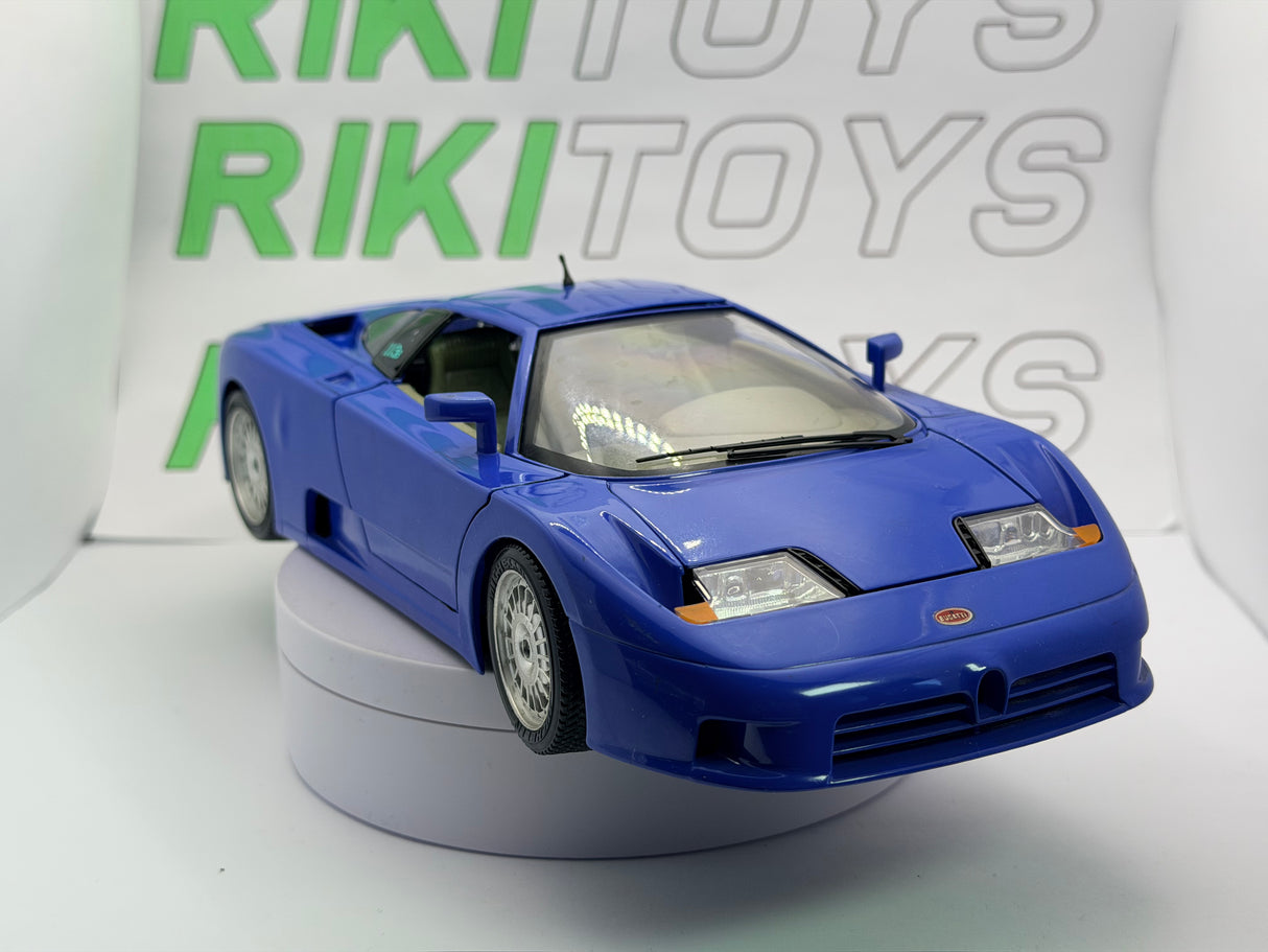 Bugatti EB 110 Burago 1/18 Blu 1991