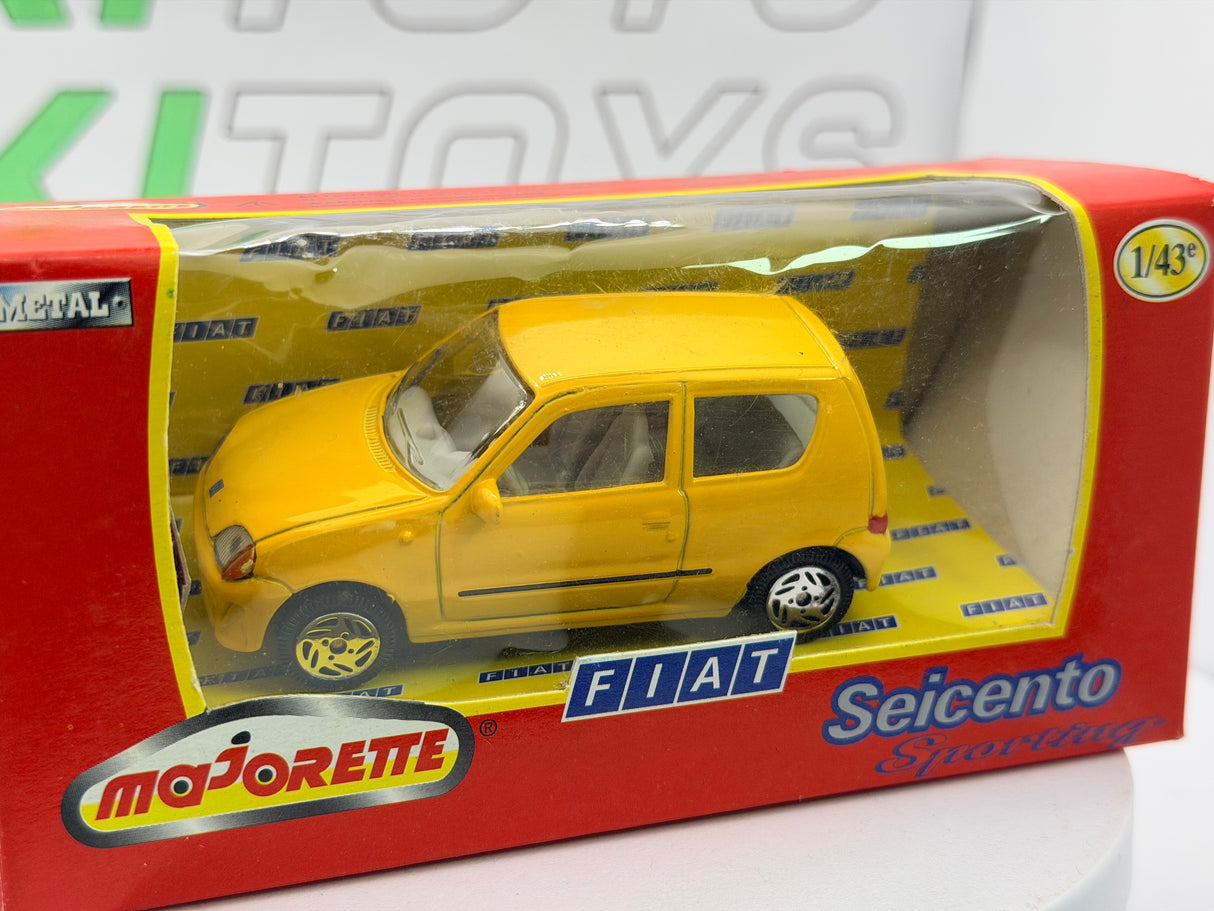 Fiat 600 Sporting Majorette 1/43 Giallo 1998