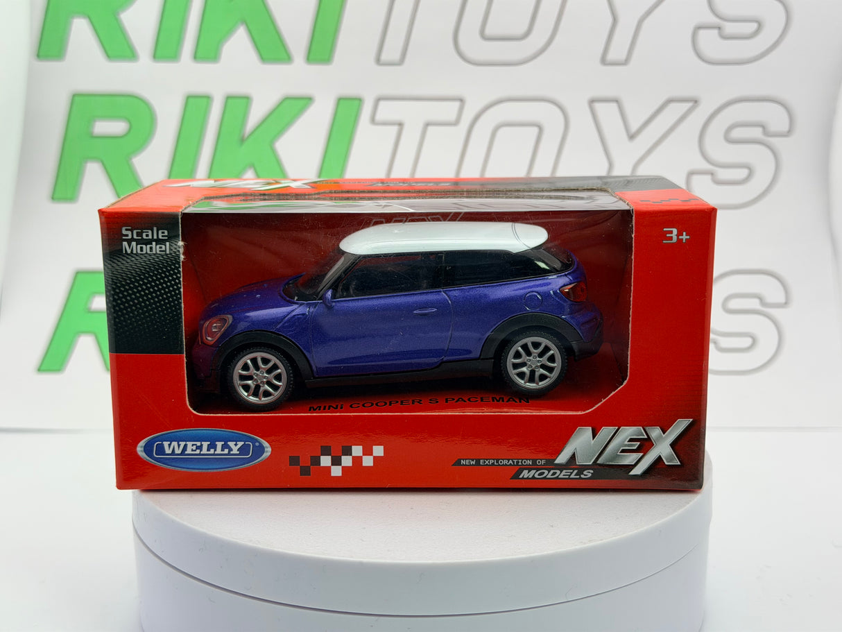 Mini Cooper Spaceman Welly 1/43 Blu 2012