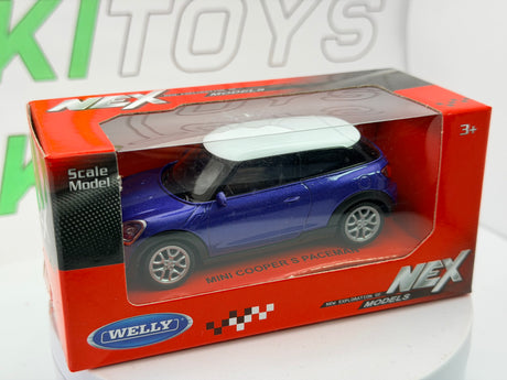 Mini Cooper Spaceman Welly 1/43 Blu 2012