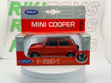 Mini Cooper Classic Welly 1/32 Rosso 1972