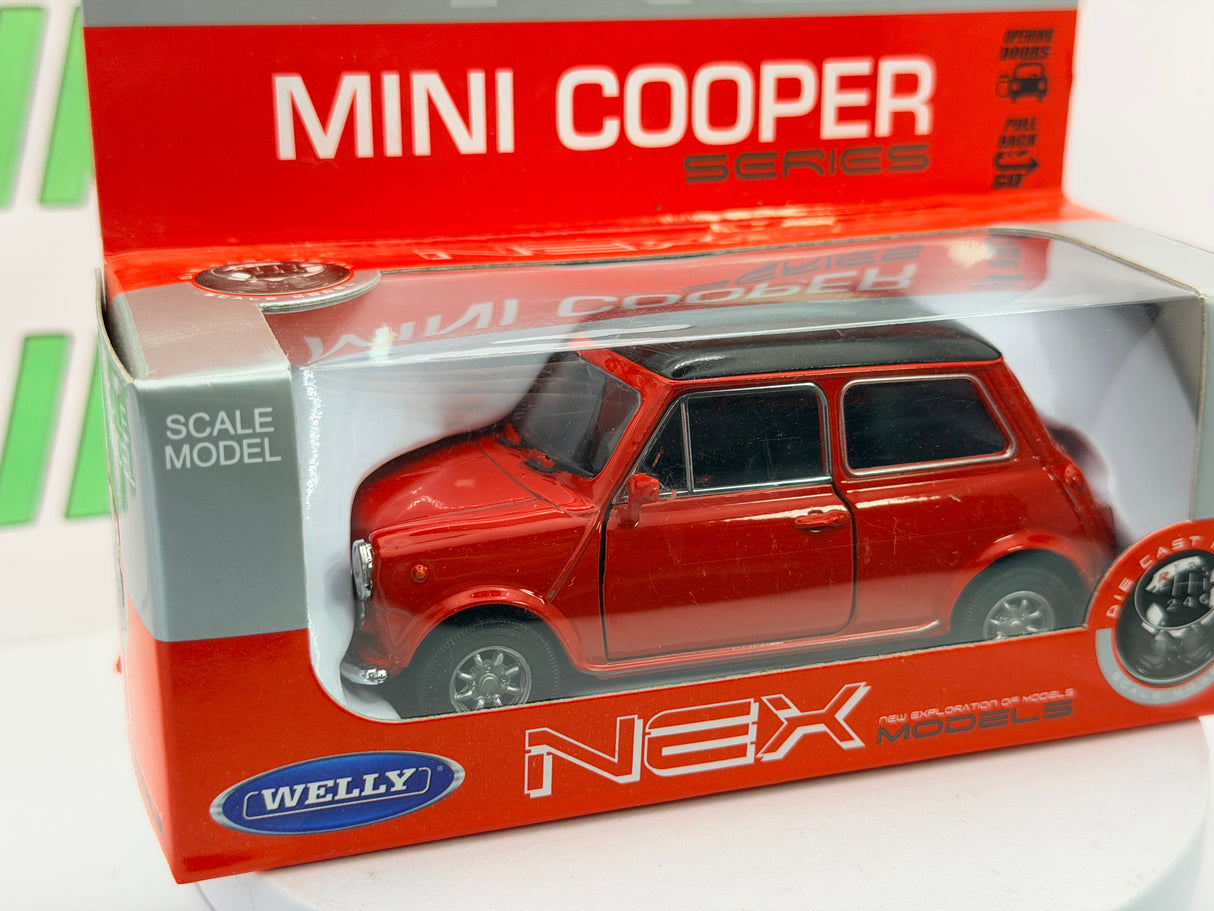 Mini Cooper Classic Welly 1/32 Rosso 1972