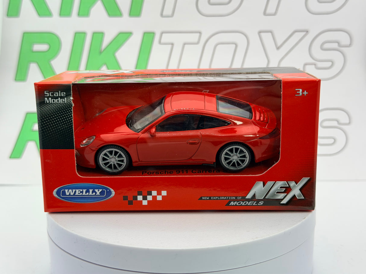 Porsche 911 Carrera S Welly 1/43 Rosso