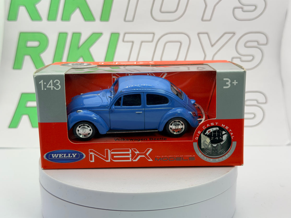 Volkswagen Maggiolino Welly 1/43 Blu 1971