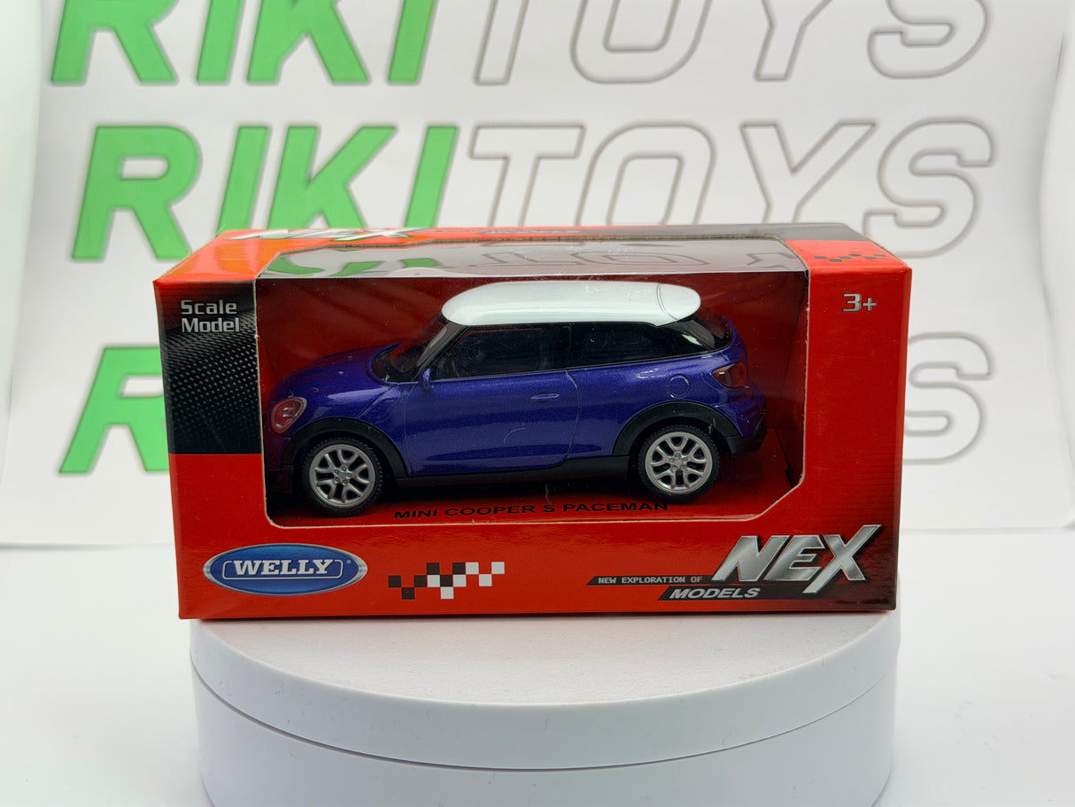 Mini Cooper Spaceman Welly 1/43 Blu 2012