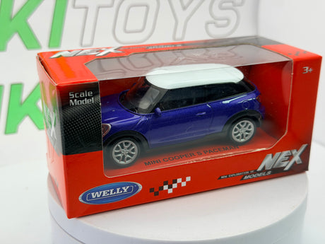 Mini Cooper Spaceman Welly 1/43 Blu 2012