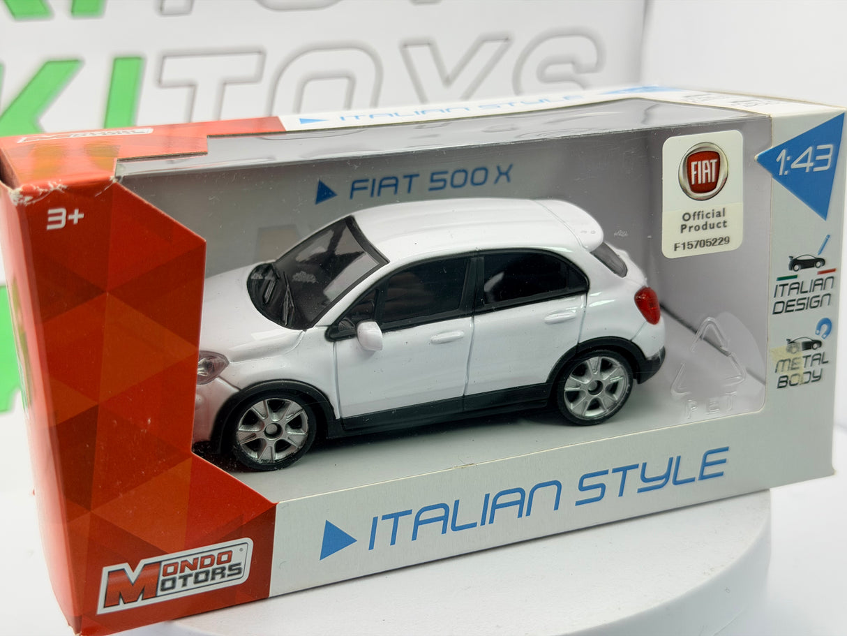 Fiat 500 X MondoMotors 1/43 Bianco 2014