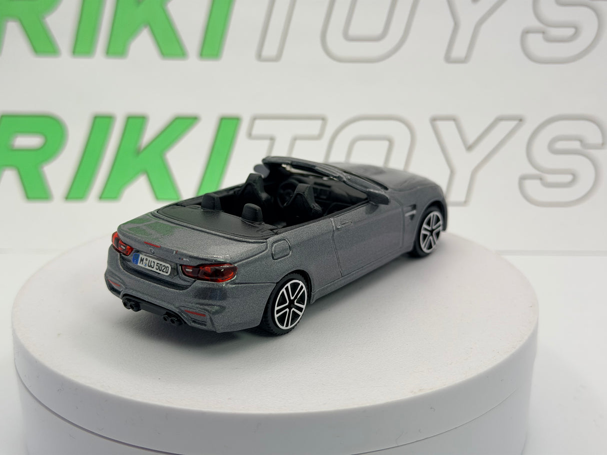 BMW M4 Cabrio Burago 1/43 Grigio 2014