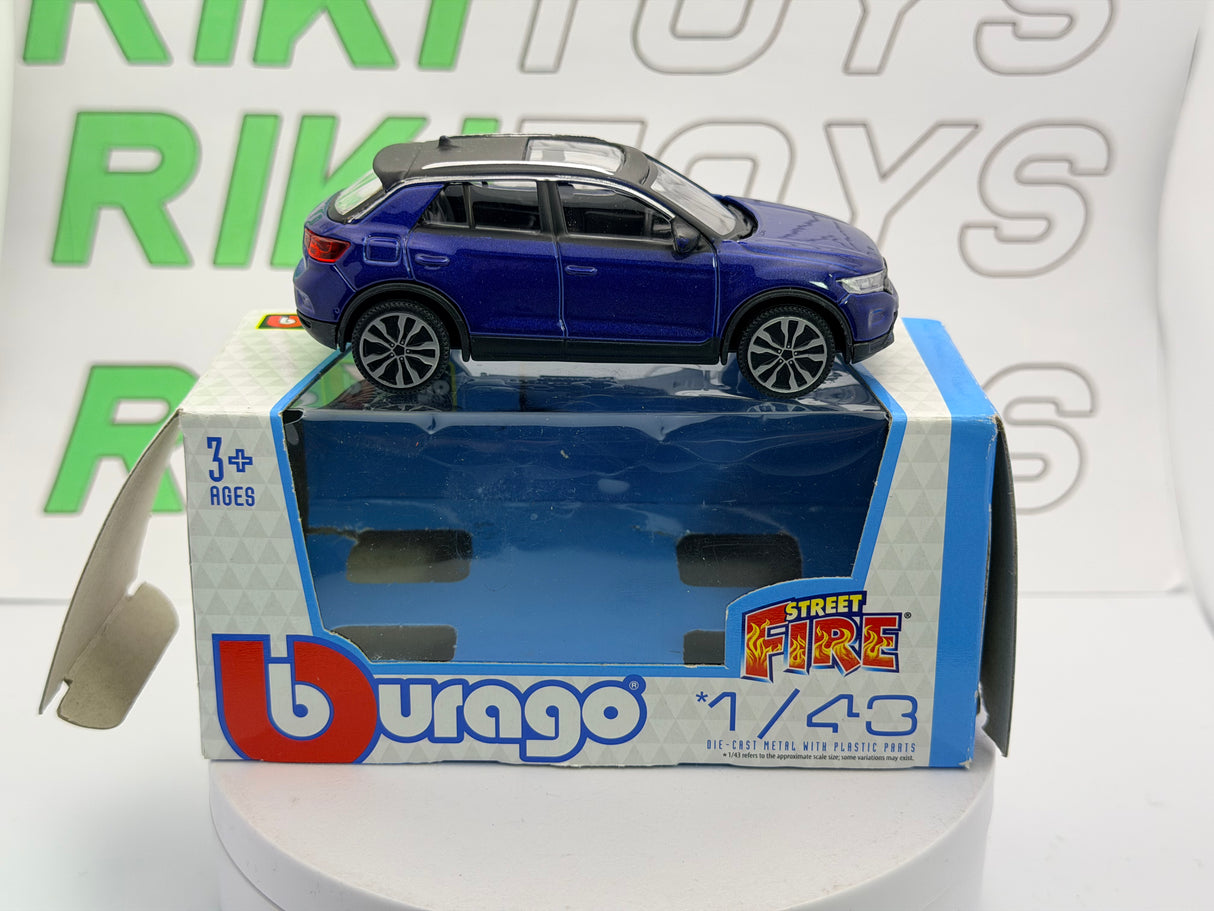 Volkswagen T-Roc Burago 1/43 Blu 2023