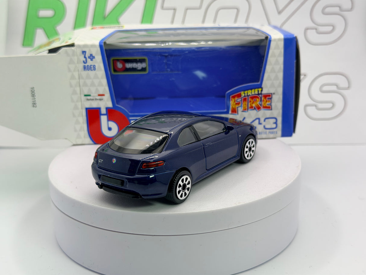 Alfa Romeo GT Burago 1/43 Blu metallizzato 2003