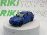 Alfa Romeo Stelvio Quadrifoglio Burago 1/43 Blu 2017