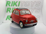 Fiat 500 F Burago 1/16 Rosso 1965
