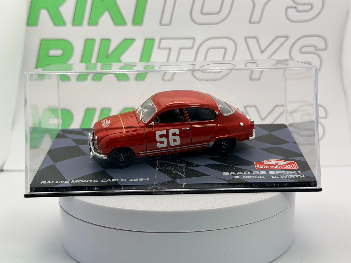 Saab 96 Edicola 1/43 Rosso 1964