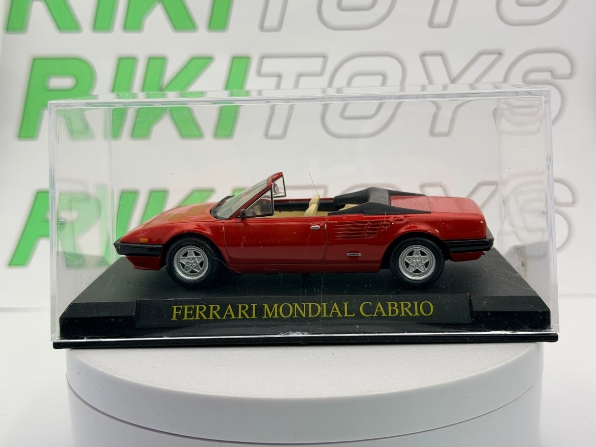 Ferrari Mondial Cabrio Edicola 1/43 Rosso 1983