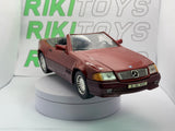 Mercedes Benz 500 SL Maisto 1/18 Rosso scuro 1989