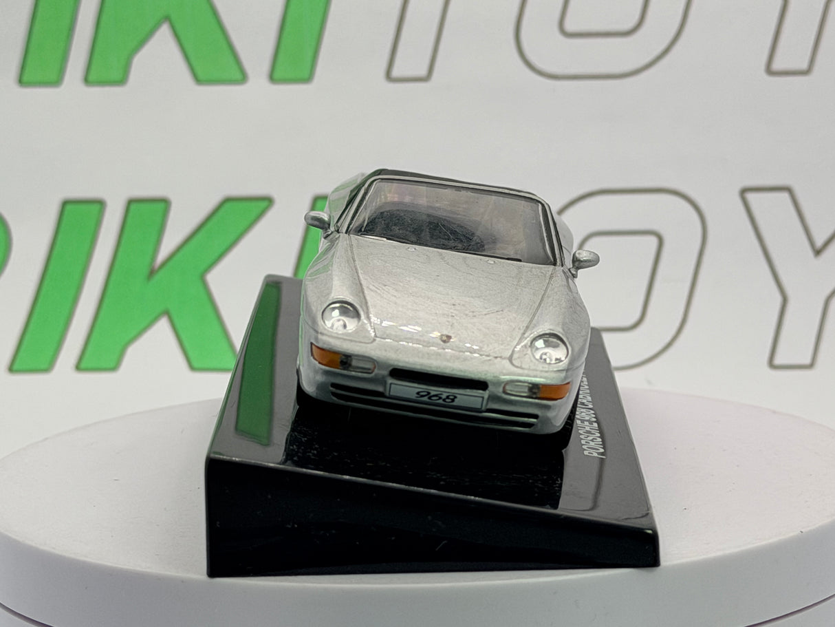 Porsche 968 Cabrio Edicola 1/43 Argento 1993