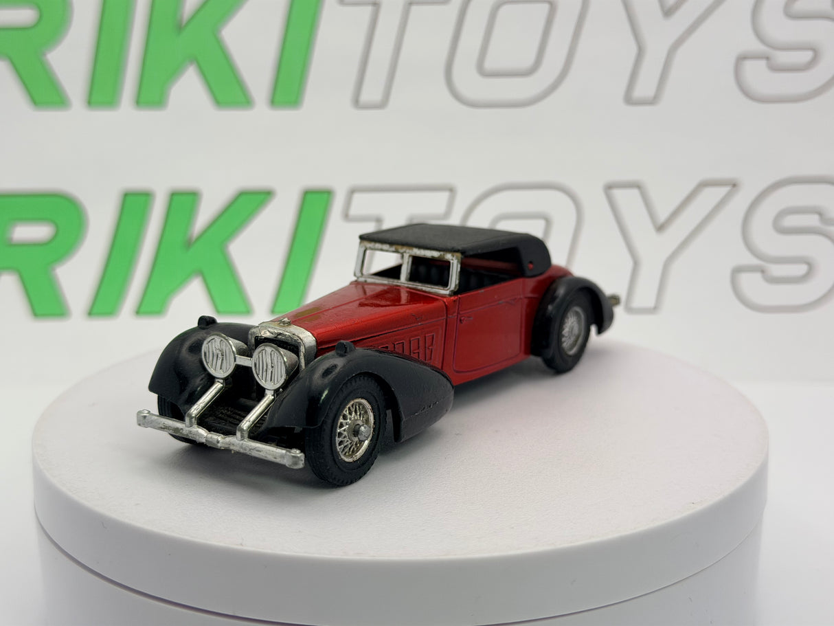 Hispano Suiza Cabriolet Matchbox 1/45 Rosso scuro 1938