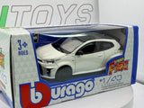 Toyota Yaris GR Burago 1/43 Bianco