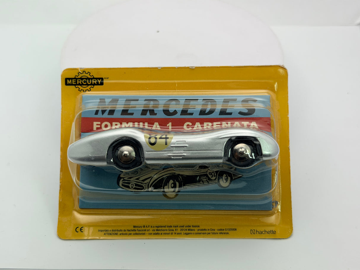 Mercedes Benz W 196 carenata Mercury-Atlas 1/48 Argento