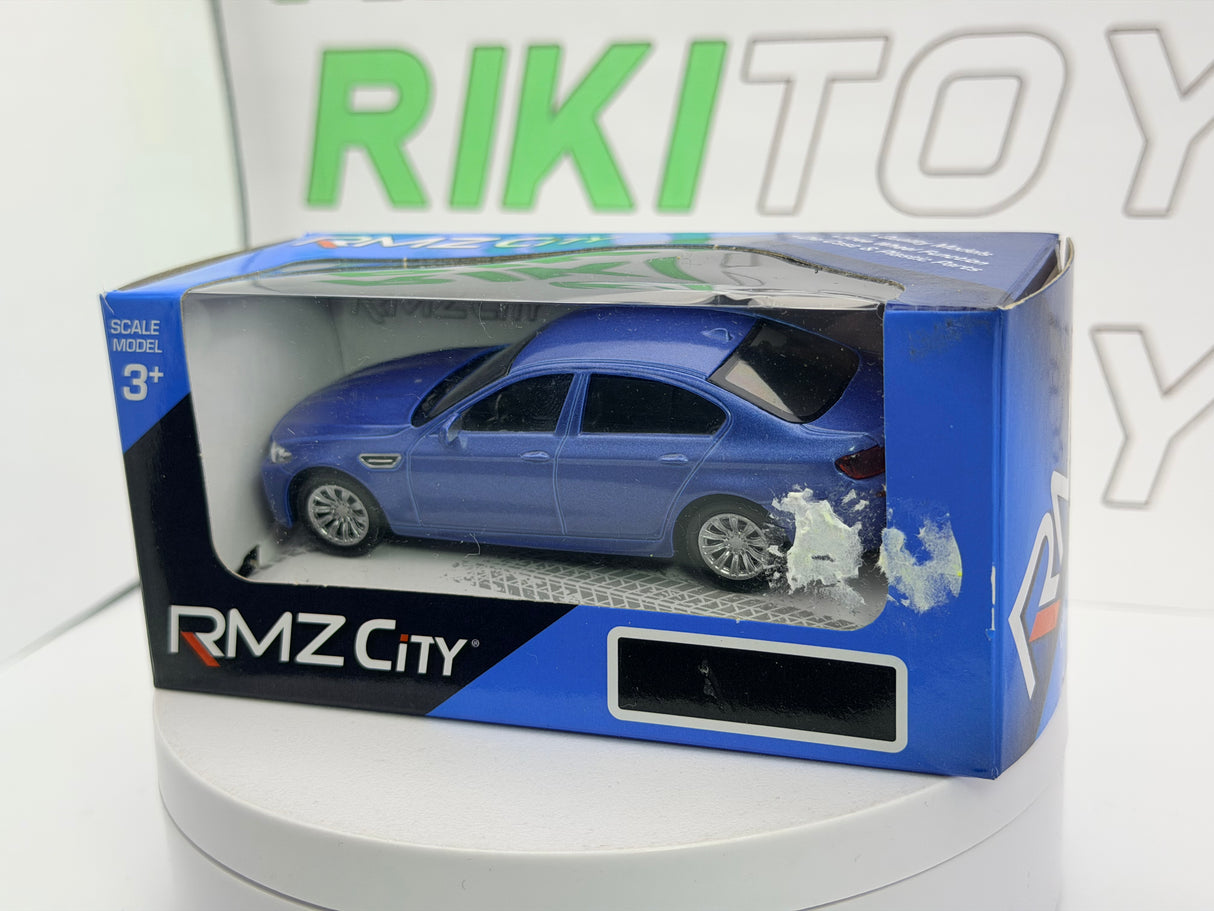BMW M5 E60 RMZ City 1/43 Blu metallizzato 2004