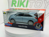 Lexus RX 4504 Welly 1/43 Azzurro metallizzato 2010