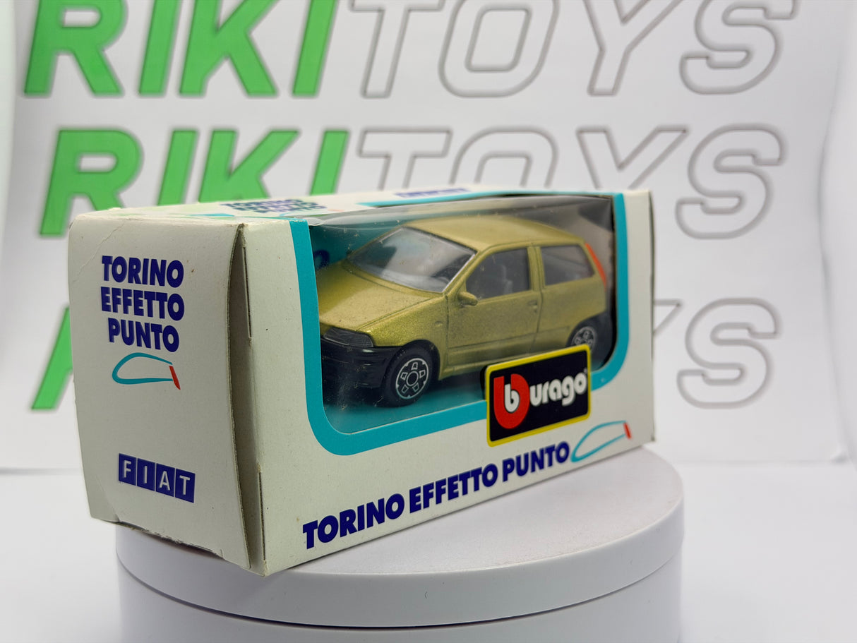 Fiat Punto MK1 Burago 1/43 Giallo metallizzato 1993