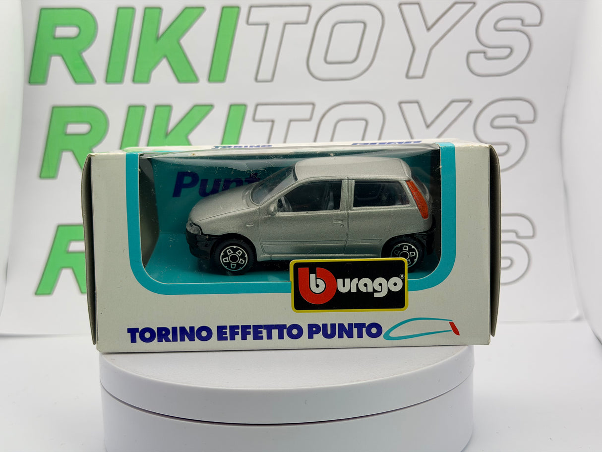 Fiat Punto MK1 Burago 1/43 Argento 1993
