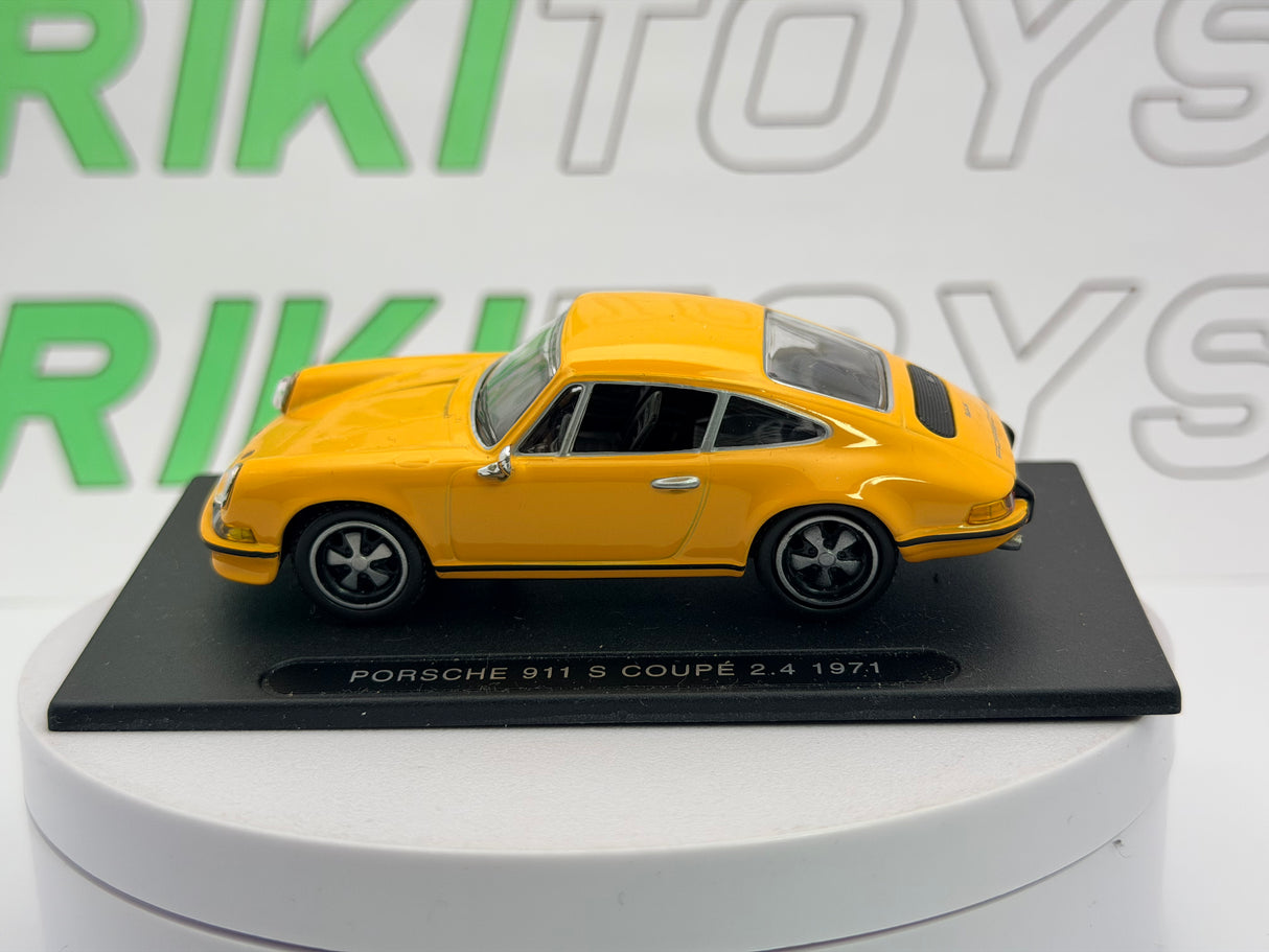 Porsche 911 S 2.4 Edicola 1/43 Giallo 1971