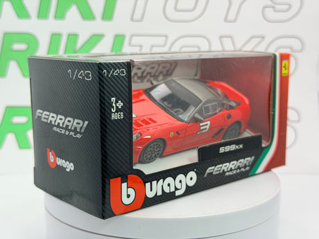 Ferrari 599 XX Burago 1/43 Rosso 2009