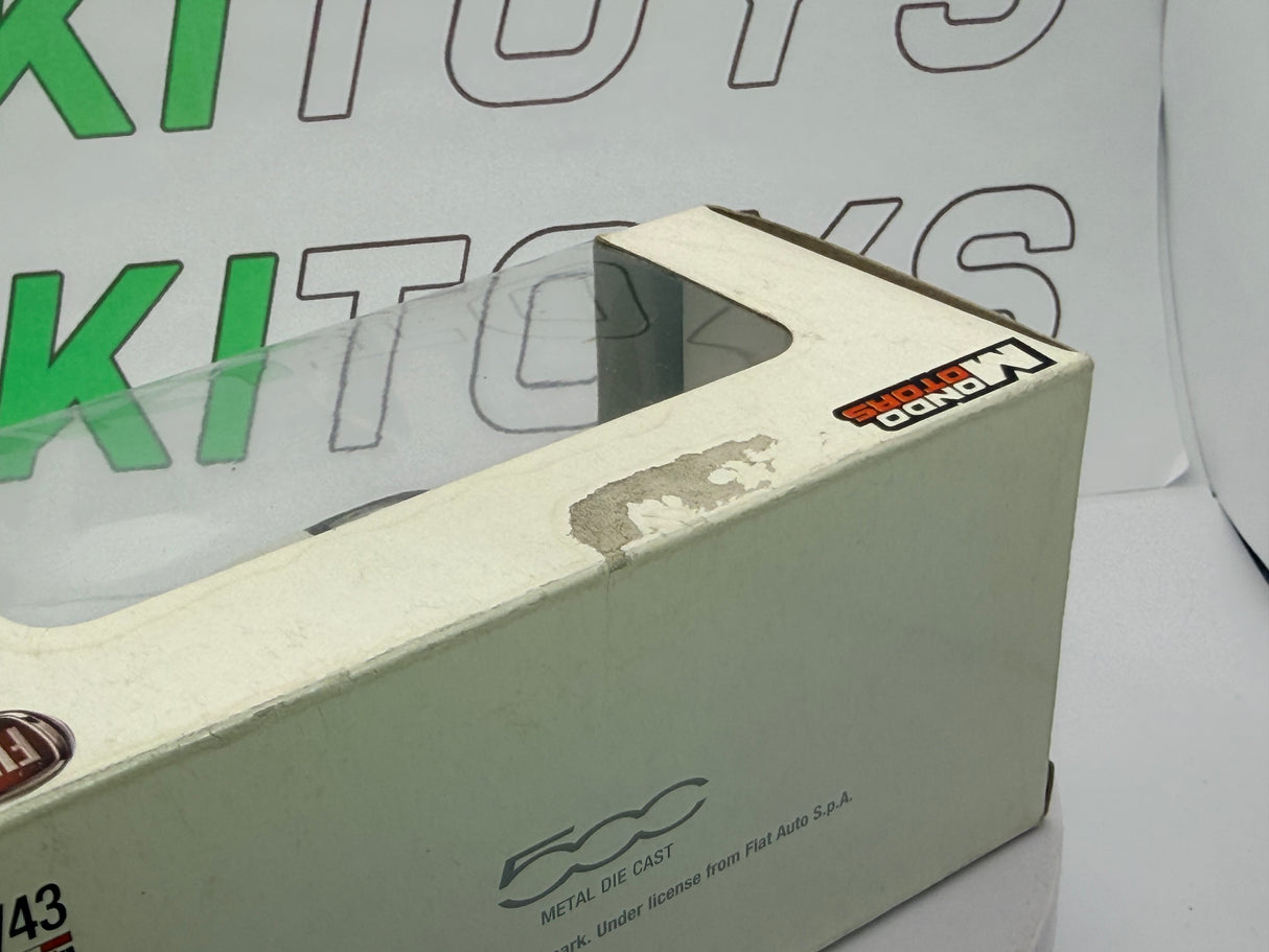 Fiat 500 Mondo Motors 1/43 Bianco 2007