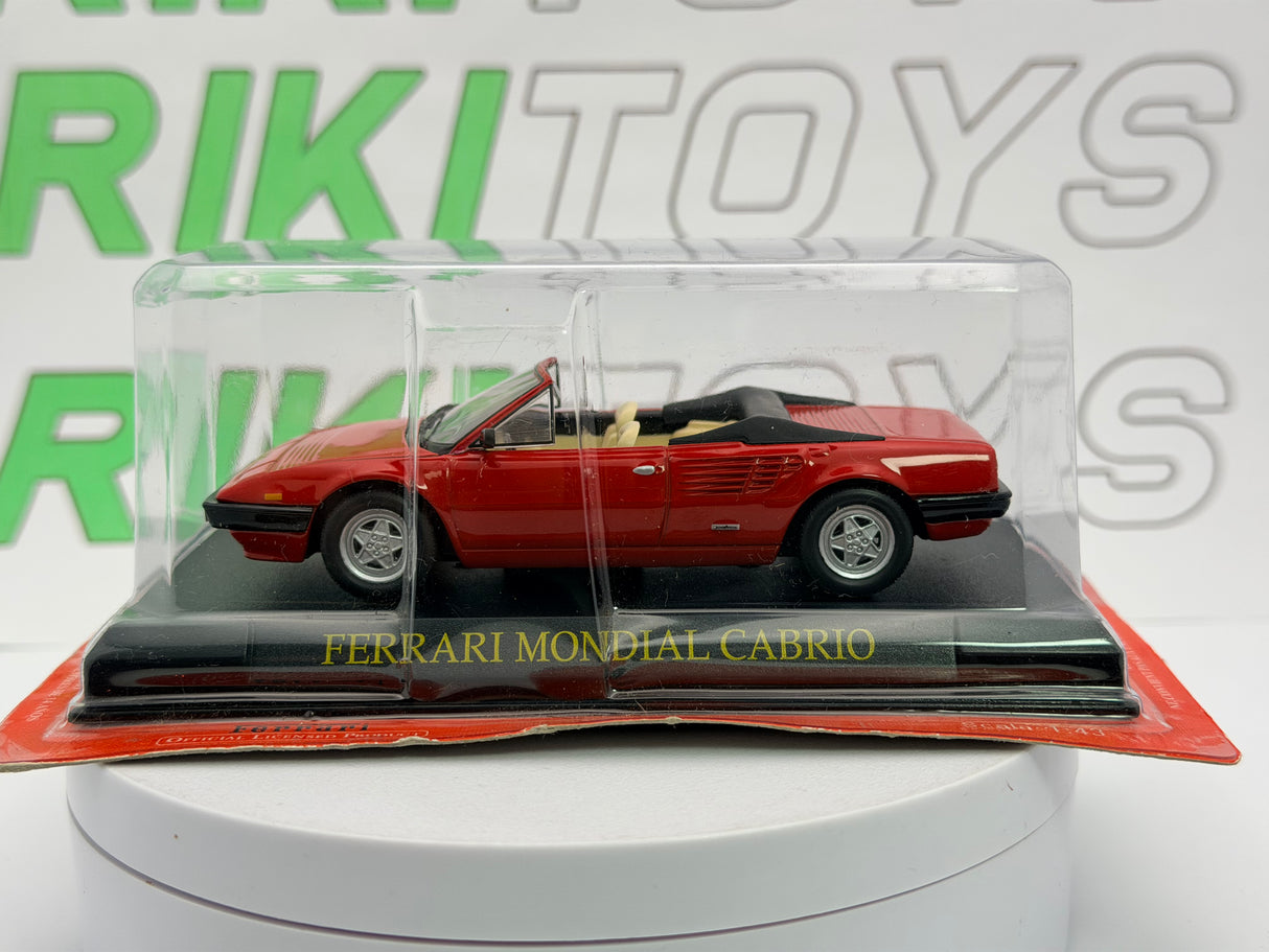 Ferrari Mondial Cabrio Edicola 1/43 Rosso 1989