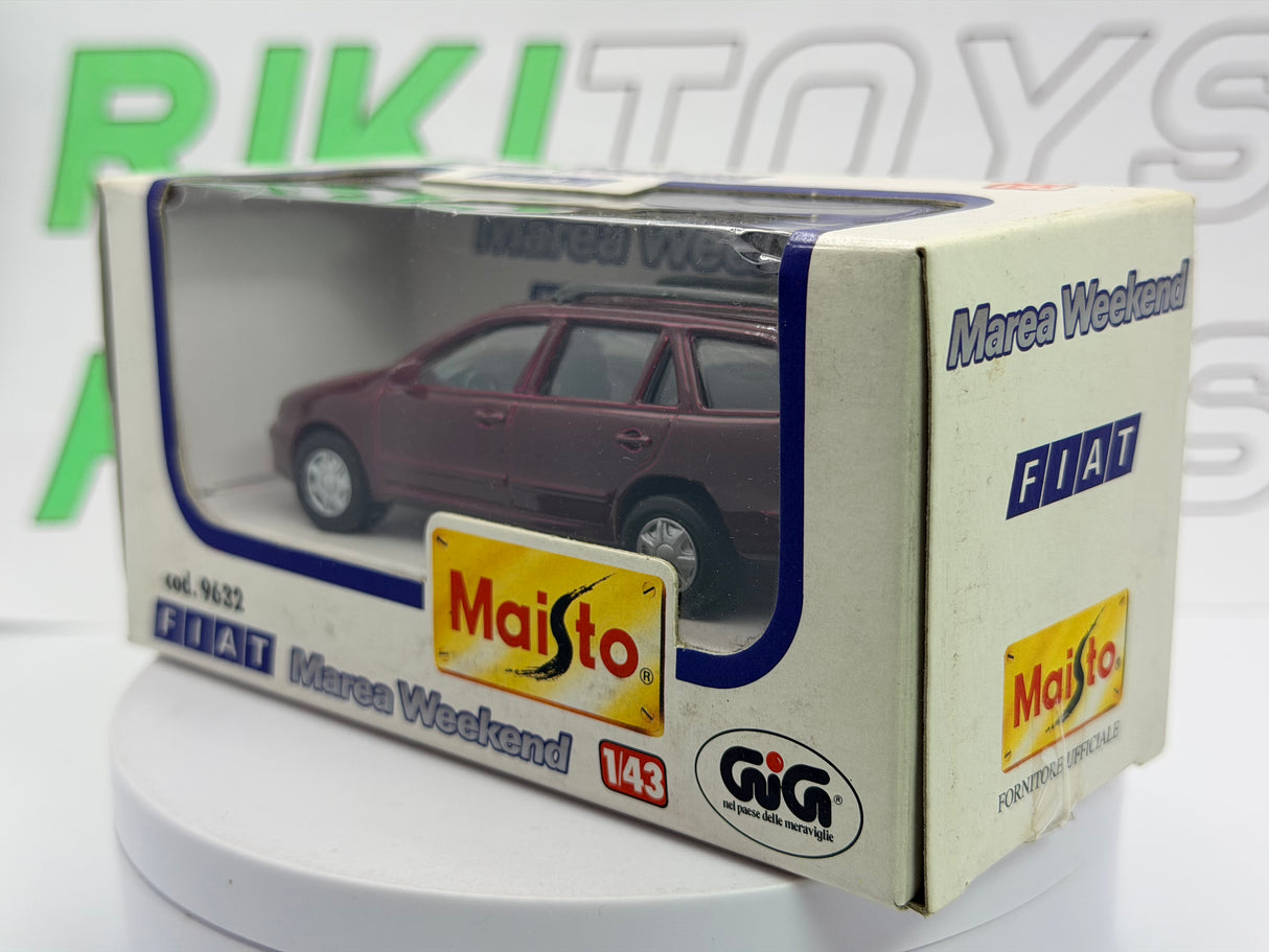 Fiat Marea Weekend Maisto 1/43 Rosso scuro 1996