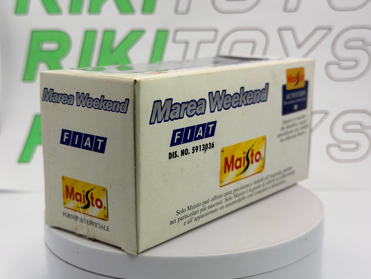 Fiat Marea Weekend Maisto 1/43 Rosso scuro 1996