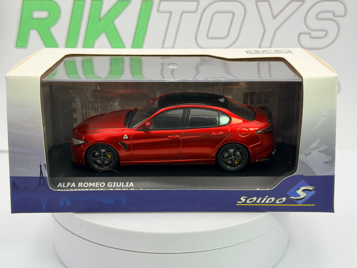 Alfa Romeo Giulia Quadrifoglio Solido 1/43 Rosso 2020