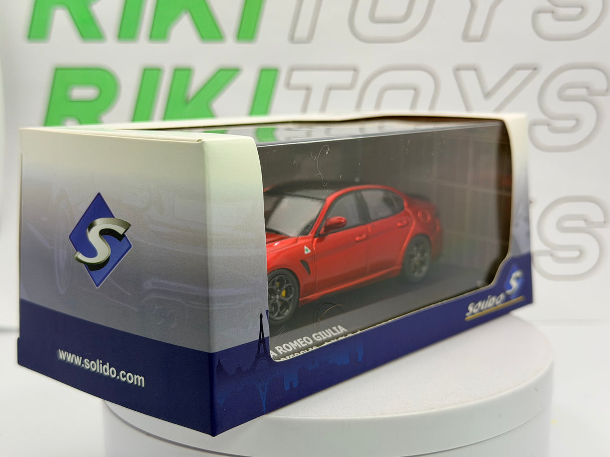 Alfa Romeo Giulia Quadrifoglio Solido 1/43 Rosso 2020