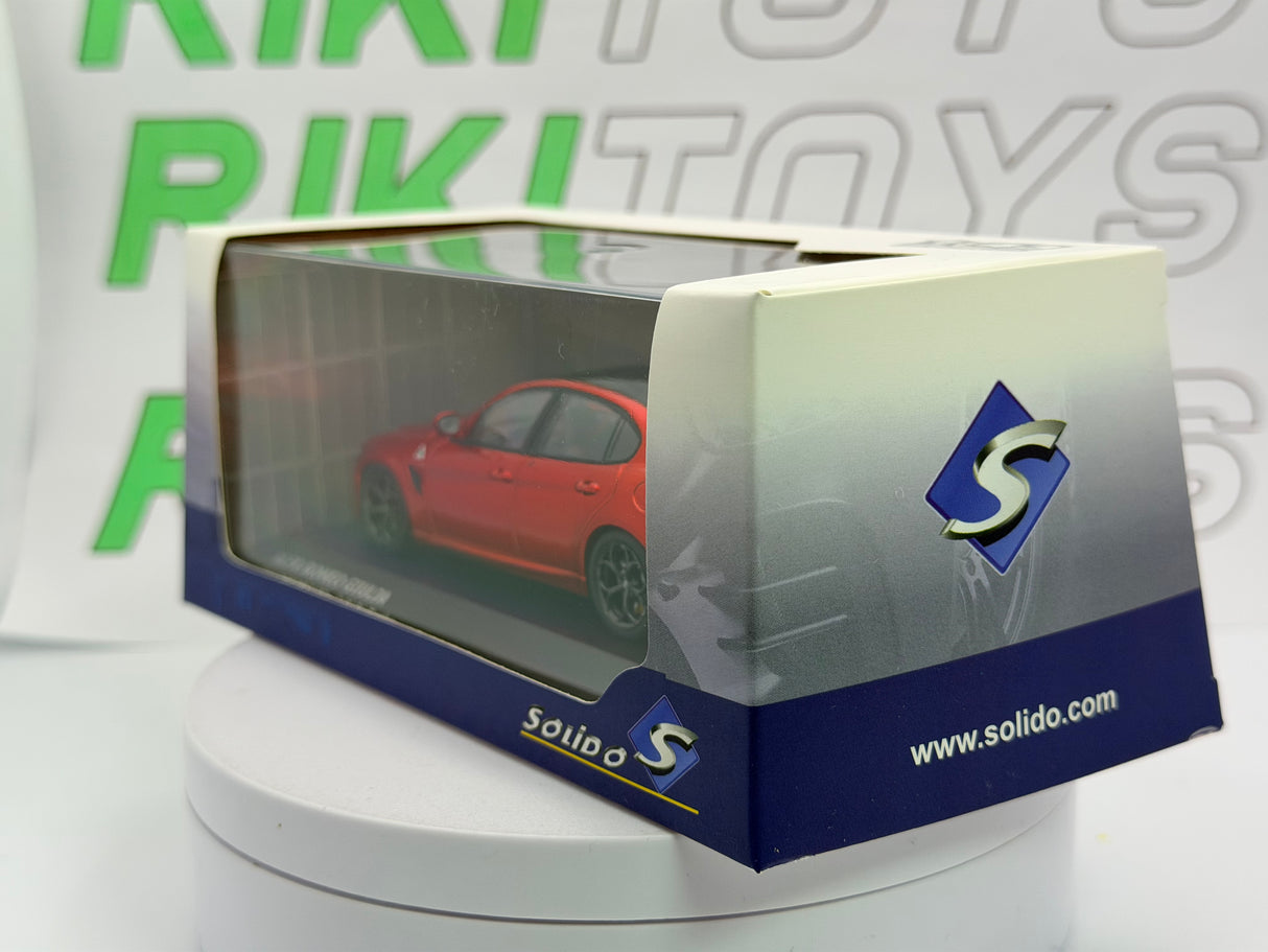 Alfa Romeo Giulia Quadrifoglio Solido 1/43 Rosso 2020