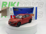 Alfa Romeo Stelvio Burago 1/43 Rosso 2016