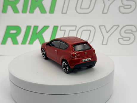 Alfa Romeo Mito Burago 1/43 Rosso metallizzato 2009
