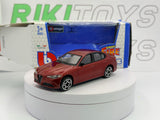 Alfa Romeo Giulia berlina Burago 1/43 Rosso metallizzato