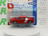 Audi R8 Coupé Burago 1/43 Rosso