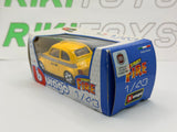 Fiat 500 F Taxi Burago 1/43 Giallo 1965