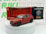 Alfa Romeo Stelvio Burago 1/43 Rosso metallizzato
