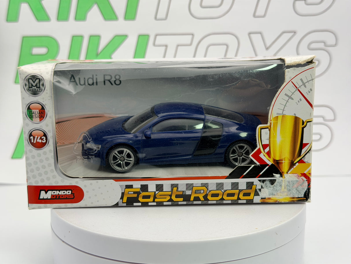 Audi R 8 Coupé Mondo Motors 1/43 Blu