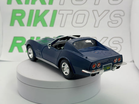 Chevrolet Corvette Maisto 1/24 Blu metallizzato 1970