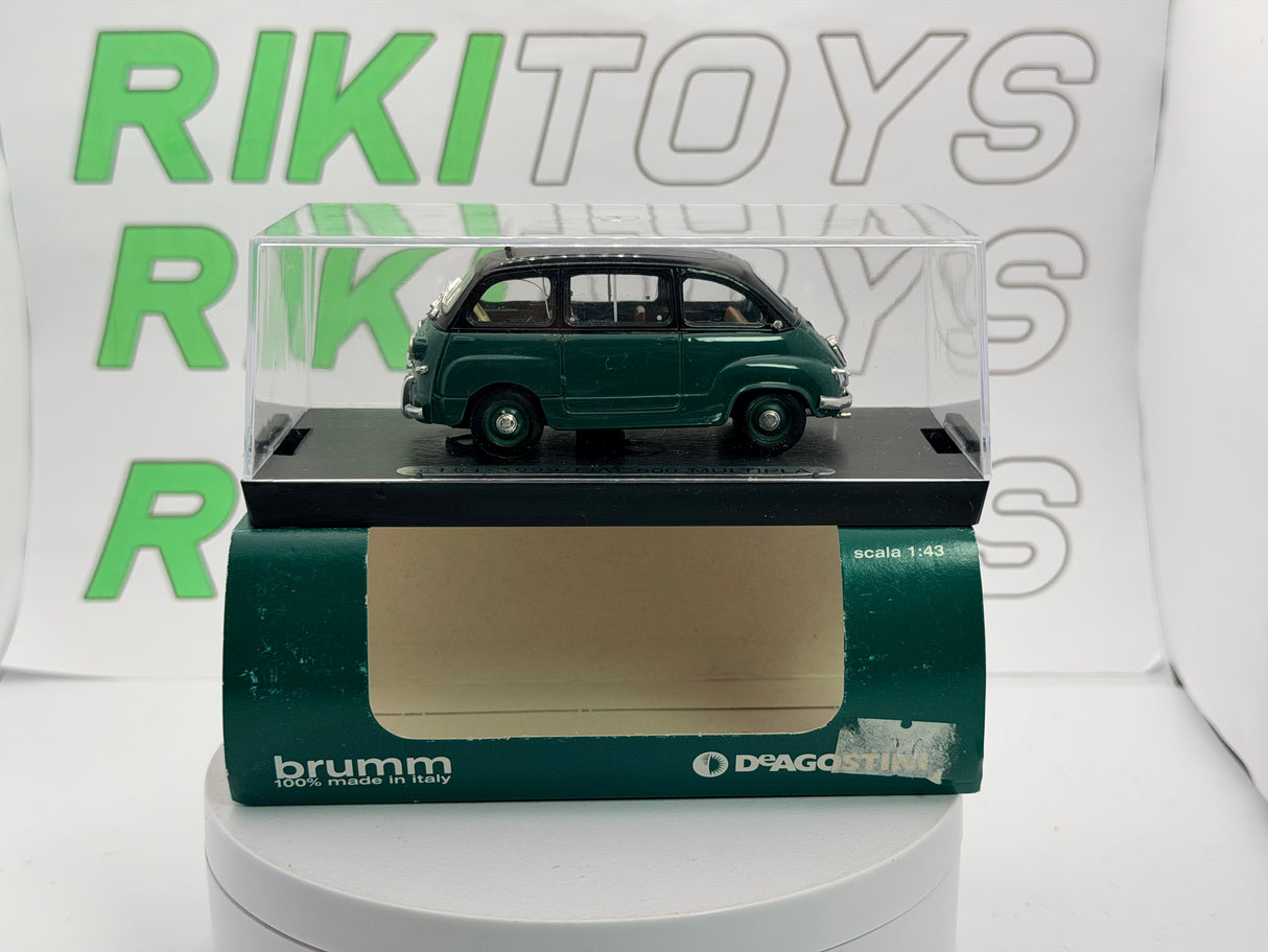 Fiat 600 Multipla Brumm 1/43 Nero 1956