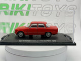 Alfa Romeo Giulia Super 1600 Edison 1/43 Rosso 1970