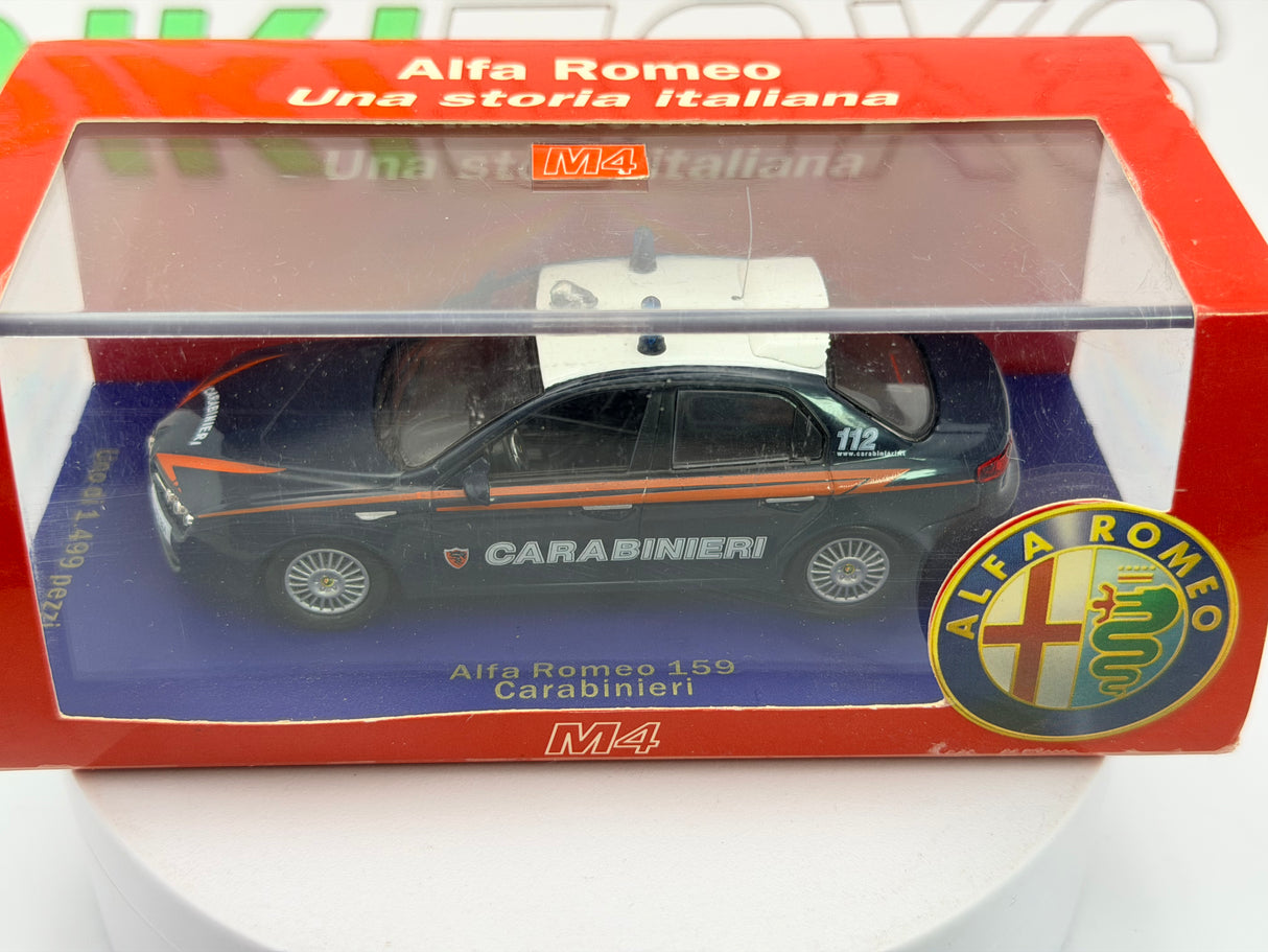 Alfa Romeo 159 berlina M4 1/43 Blu 2006