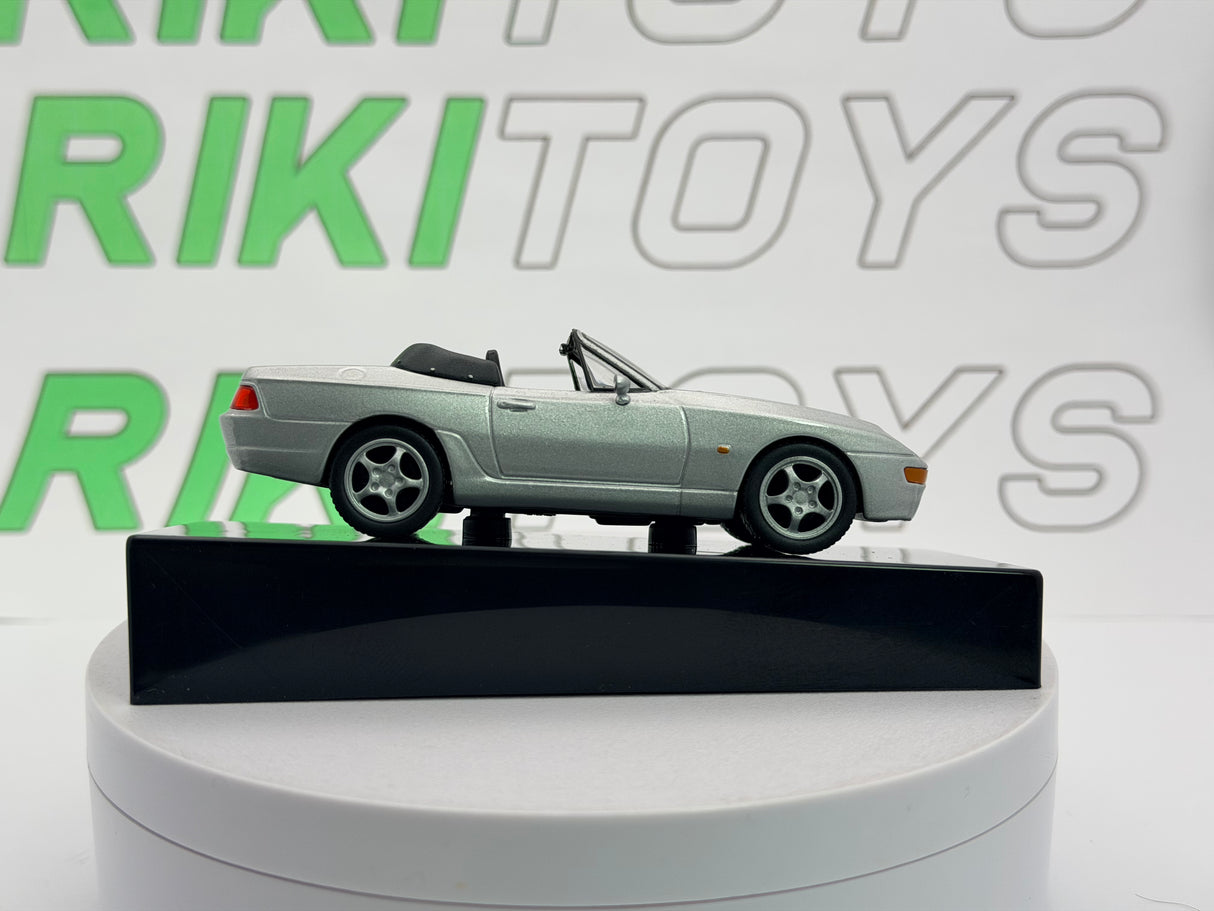 Porsche 968 Cabrio Edicola 1/43 Argento 1993